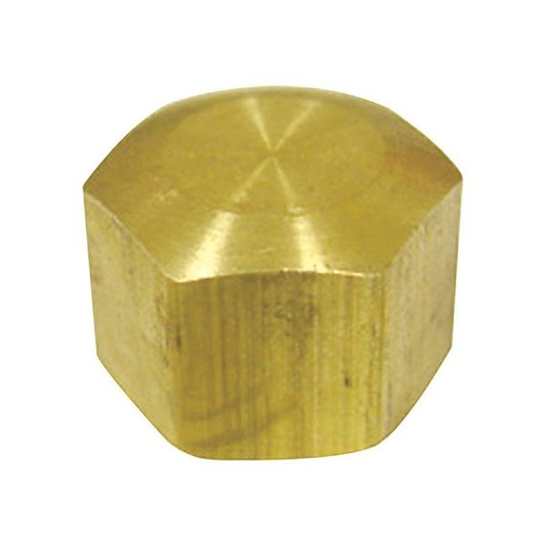 Anderson Metals Compression Cap Brass 1/2 730081-08